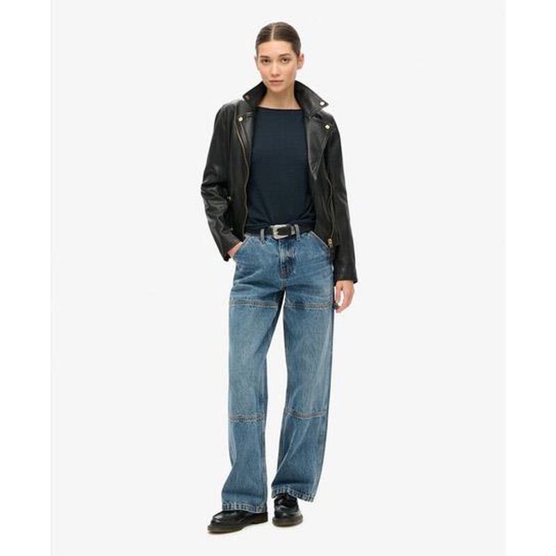 Superdry Long Sleeve French Terry Top image number 3